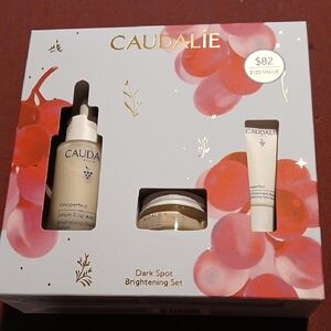 Caudalie Vinoperfect SERUM, BRIGHTENING eye Cream, Niacinamide. Great Starter Ki